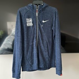 Nike Chicago Marathon Full Zip Hoodie, Men’s size Small.  100% authentic.